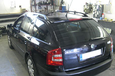 Oprava po silnjm krupobit. A 1400 dlk o prmru 2-6 cm.